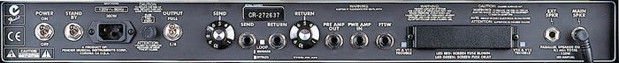 Fender Pro Tube Pro Reverb (back panel)