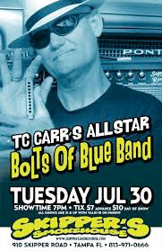 T.C. Carr and Bolts of Blue Band at Skipper's Smokehouse July 30, 2013