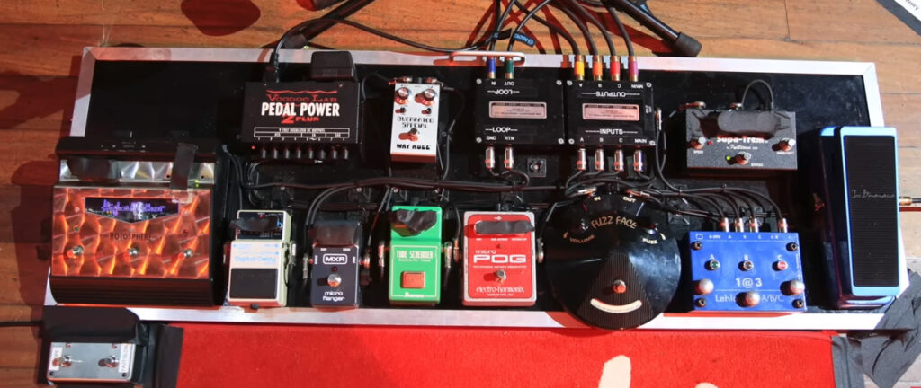 joe bonamassa pedal board 2022